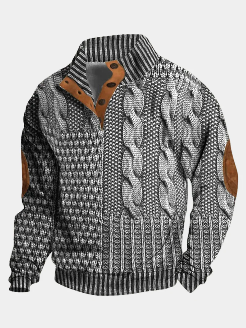 LAURENT MONACO | PULL EN MAILLE VINTAGE POUR HOMME