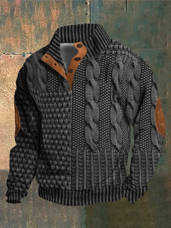 LAURENT MONACO | PULL EN MAILLE VINTAGE POUR HOMME