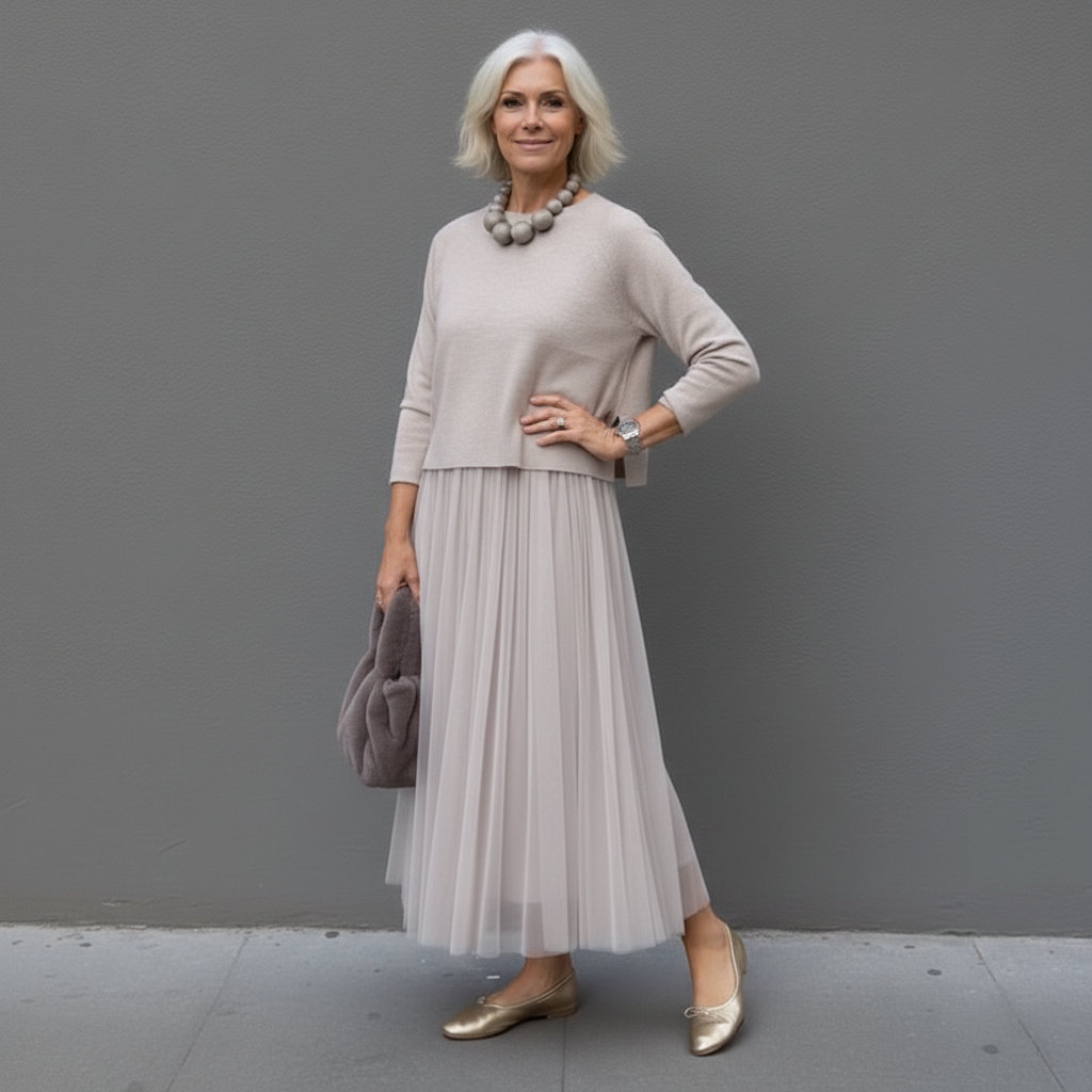 Emmie™ Élégant Ensemble Deux Pièces
