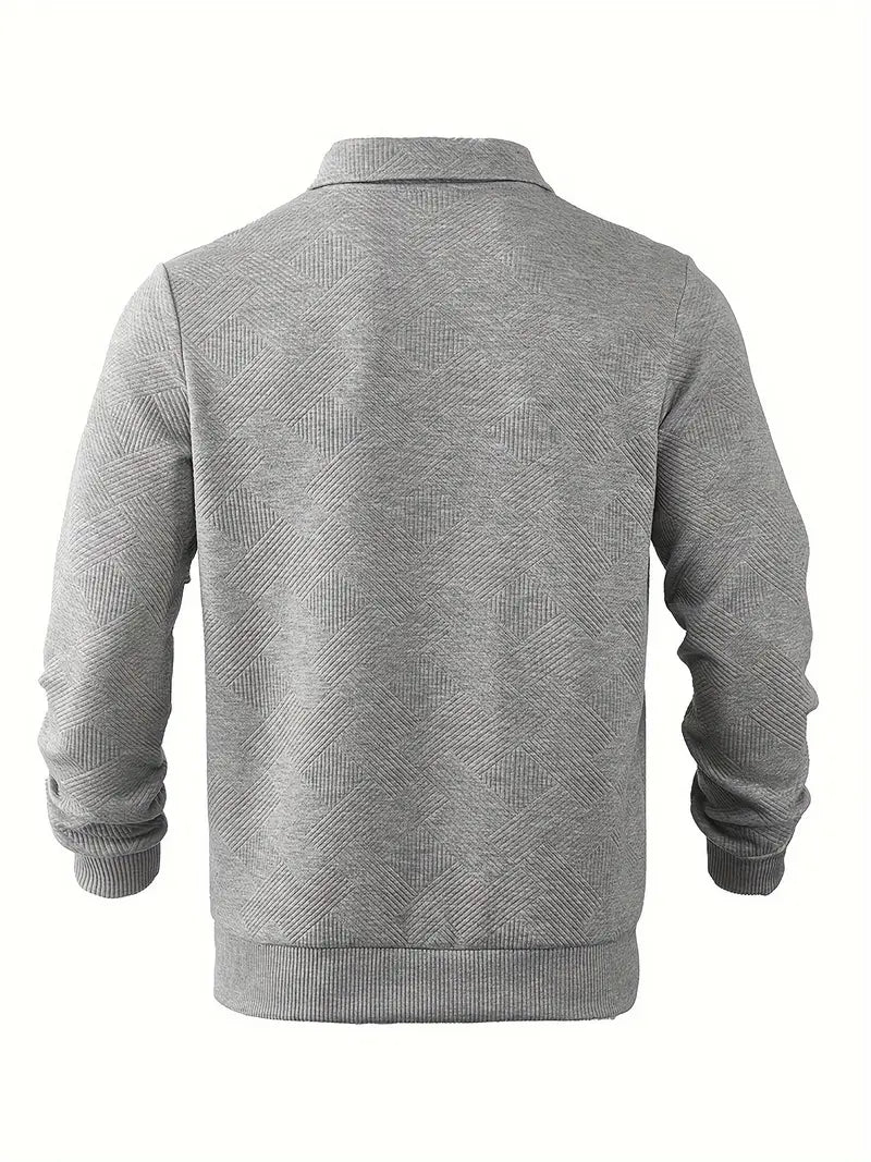 LAURENT MONACO| PULL À MAILLE GÉOMÉTRIQUE POUR HOMME