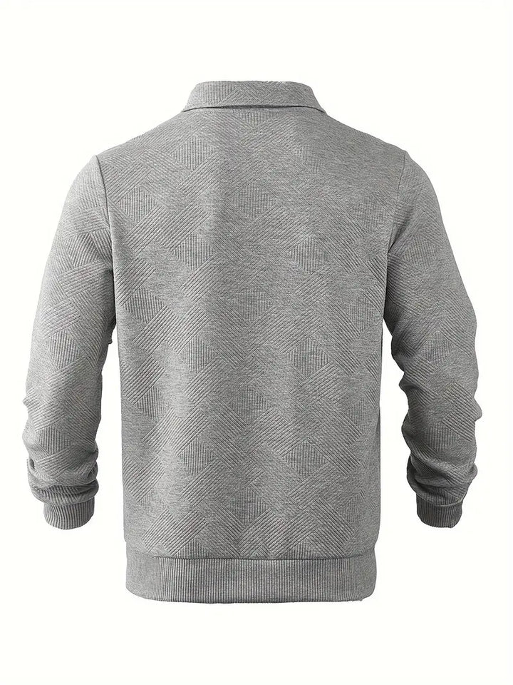 LAURENT MONACO| PULL À MAILLE GÉOMÉTRIQUE POUR HOMME