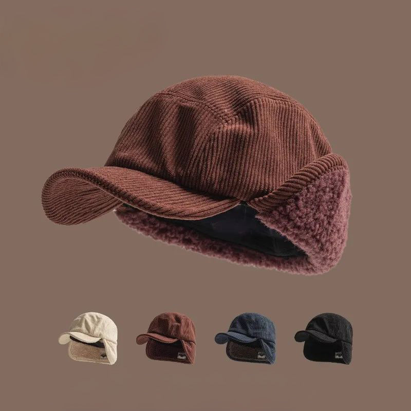 LUCIEN FONTAINE — Casquette hivernale douce élégante intemporelle