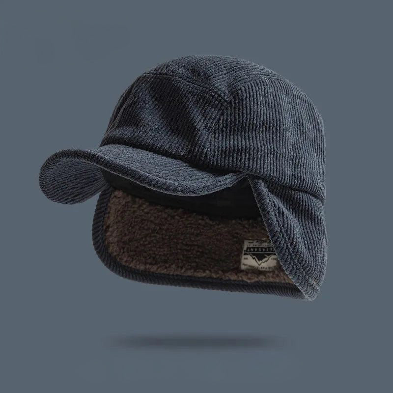 LUCIEN FONTAINE — Casquette hivernale douce élégante intemporelle