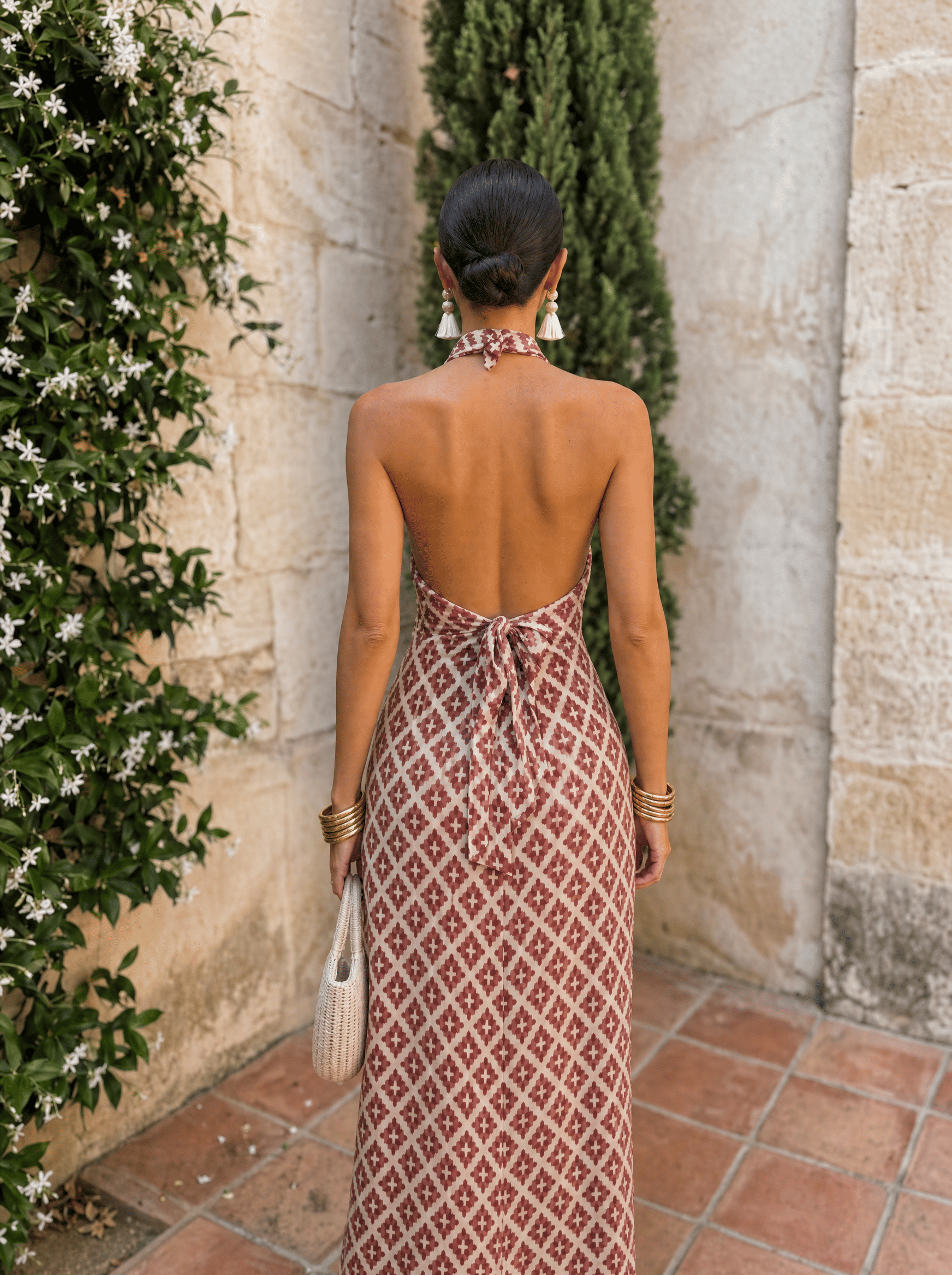 Robe Chic à Épaules Dégagées