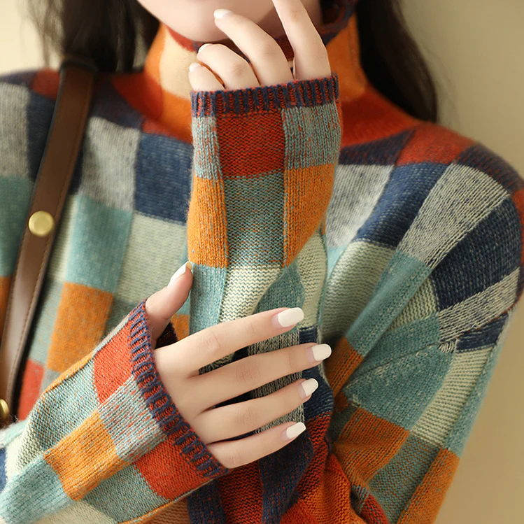 Pull en cachemire luxe Van Gogh