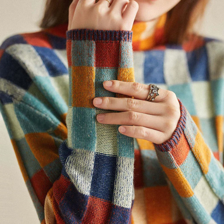 Pull en cachemire luxe Van Gogh
