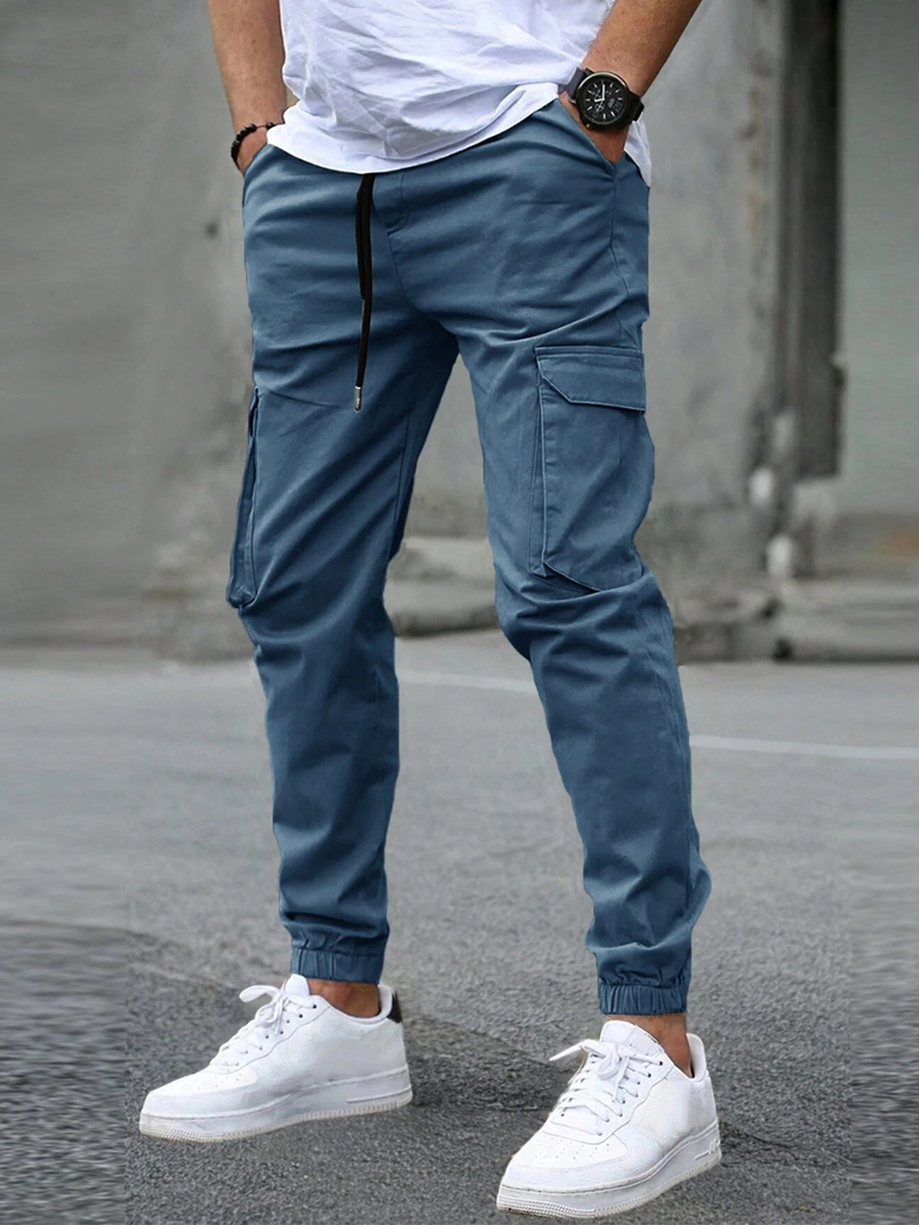 LAURENT MONACO | PANTALON CARGO ÉLÉGANT POUR HOMMES