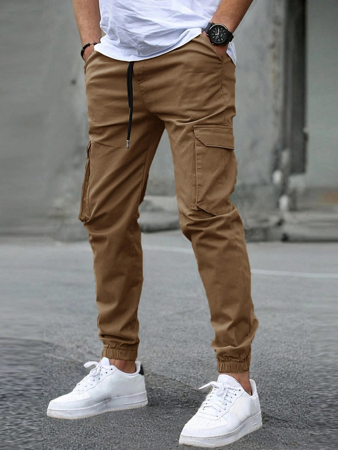 LAURENT MONACO | PANTALON CARGO ÉLÉGANT POUR HOMMES