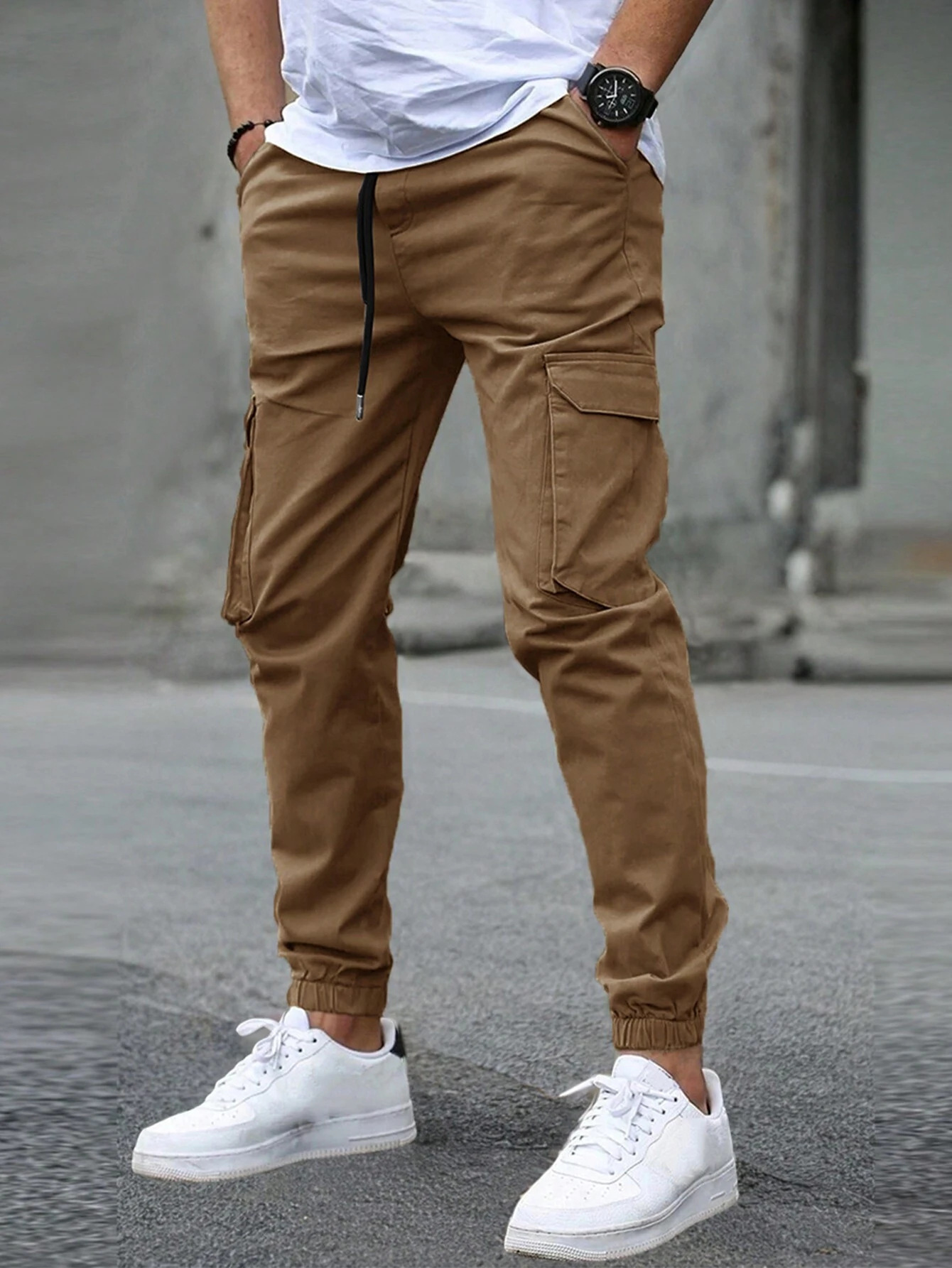 LAURENT MONACO | PANTALON CARGO ÉLÉGANT POUR HOMMES