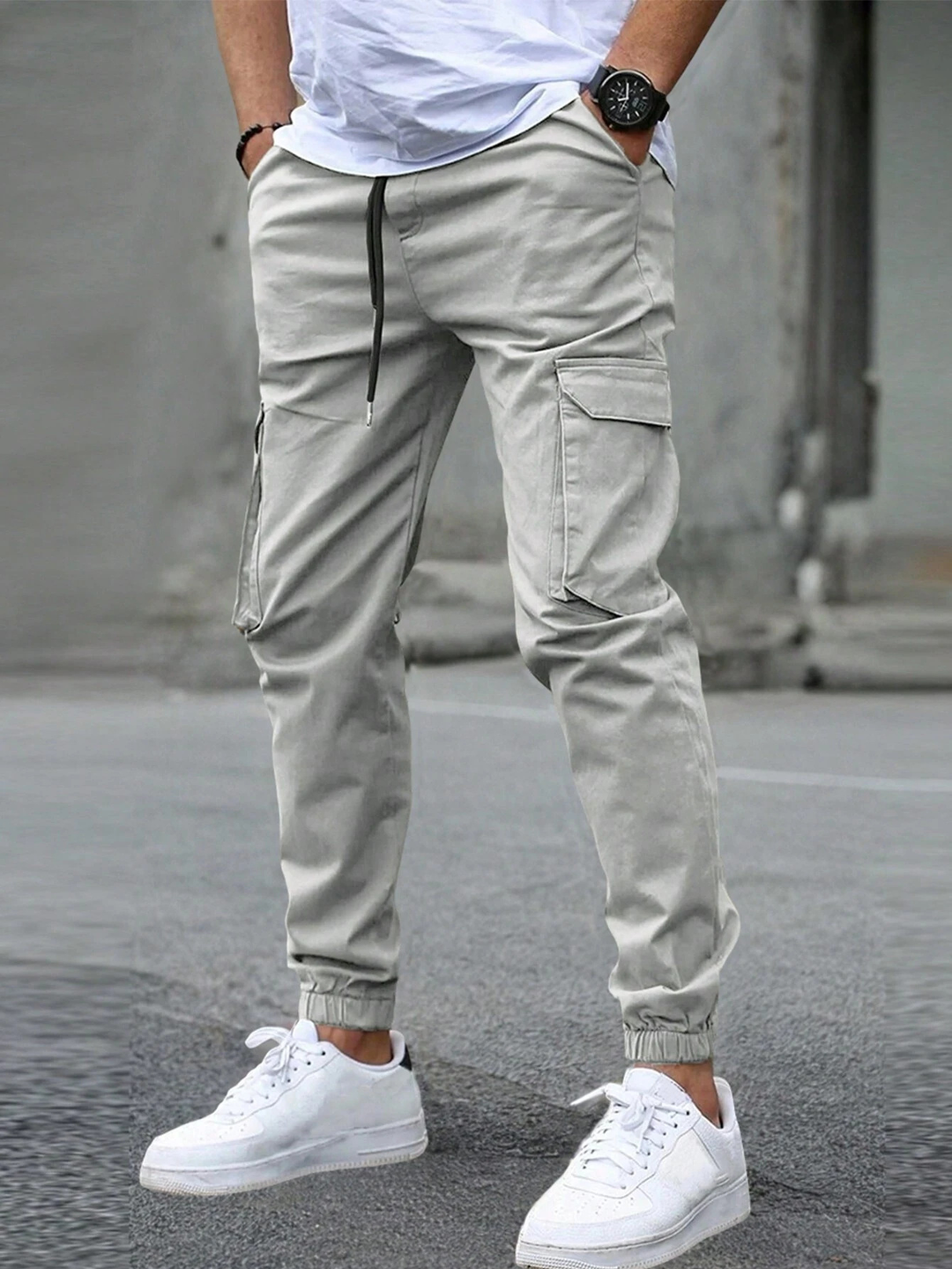 LAURENT MONACO | PANTALON CARGO ÉLÉGANT POUR HOMMES