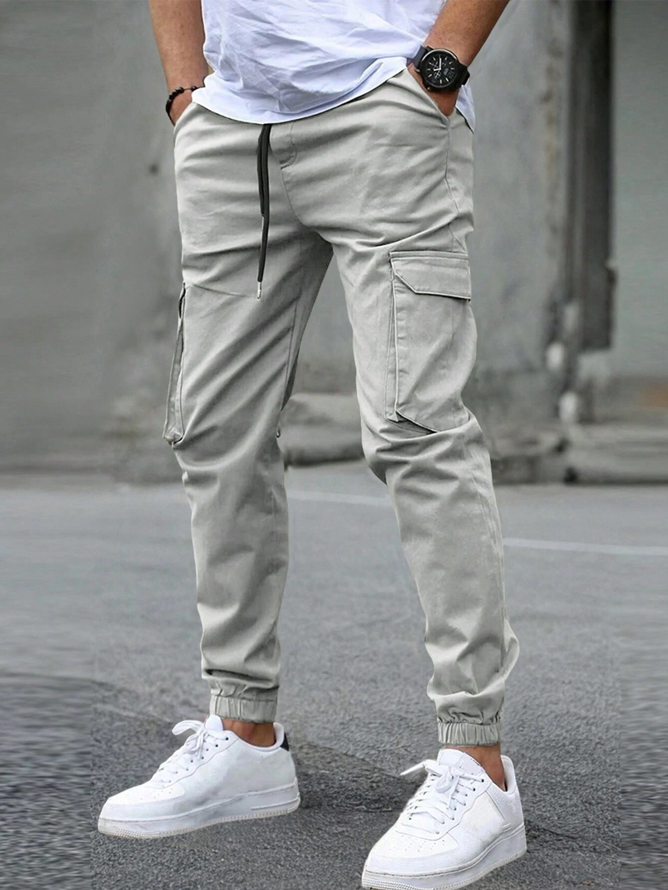 LAURENT MONACO | PANTALON CARGO ÉLÉGANT POUR HOMMES