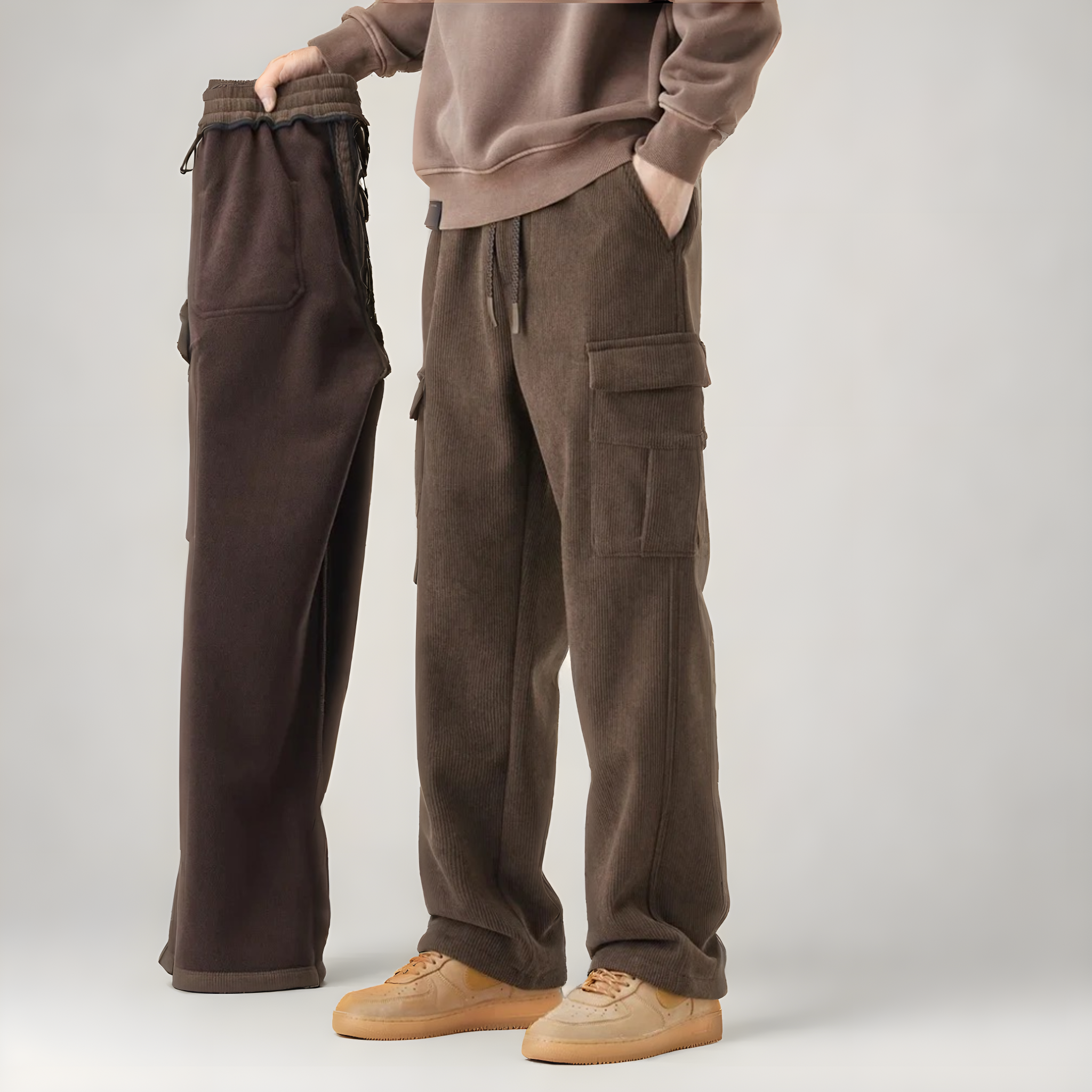 LAURENT MONACO | PANTALONS CARGO POUR HOMMES