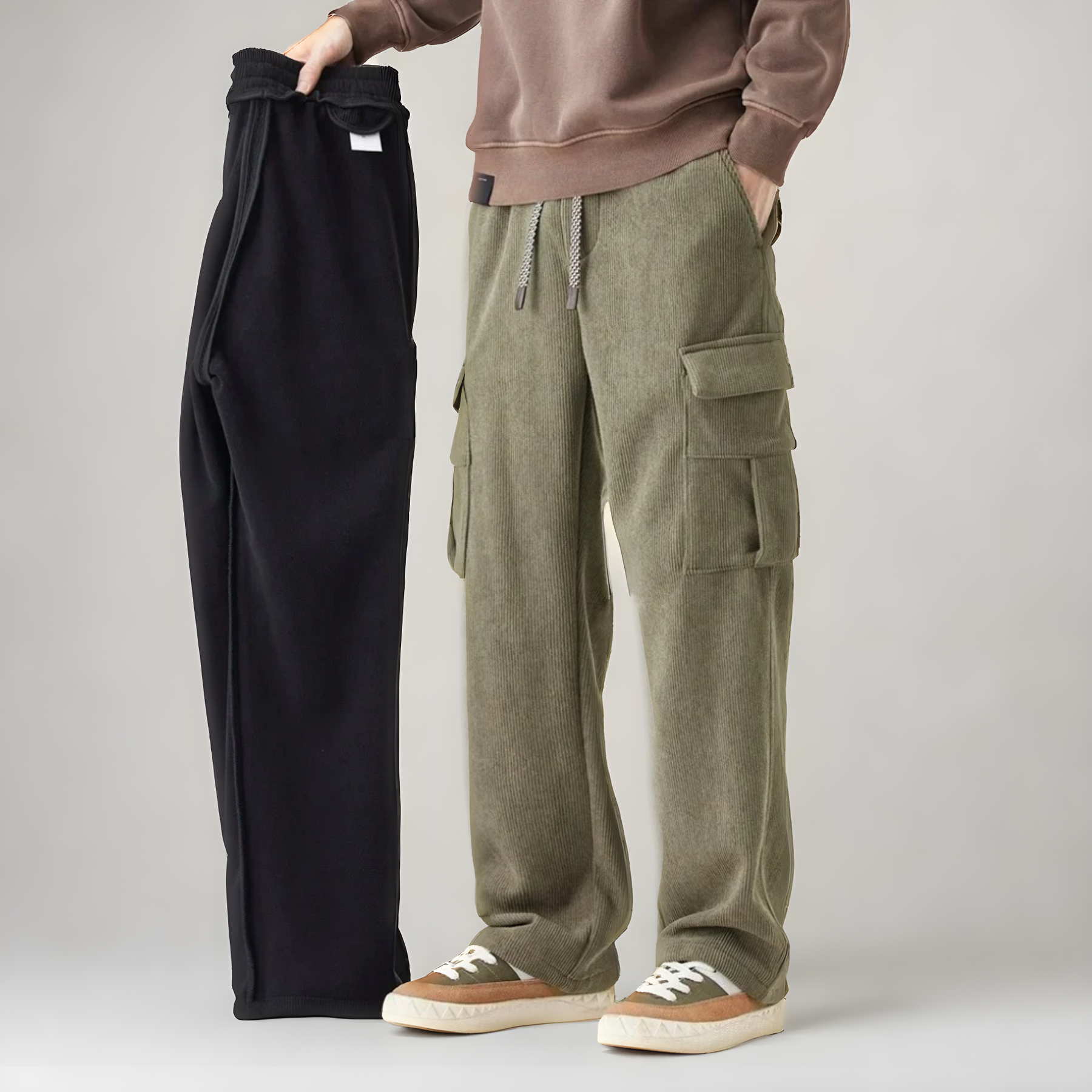 LAURENT MONACO | PANTALONS CARGO POUR HOMMES