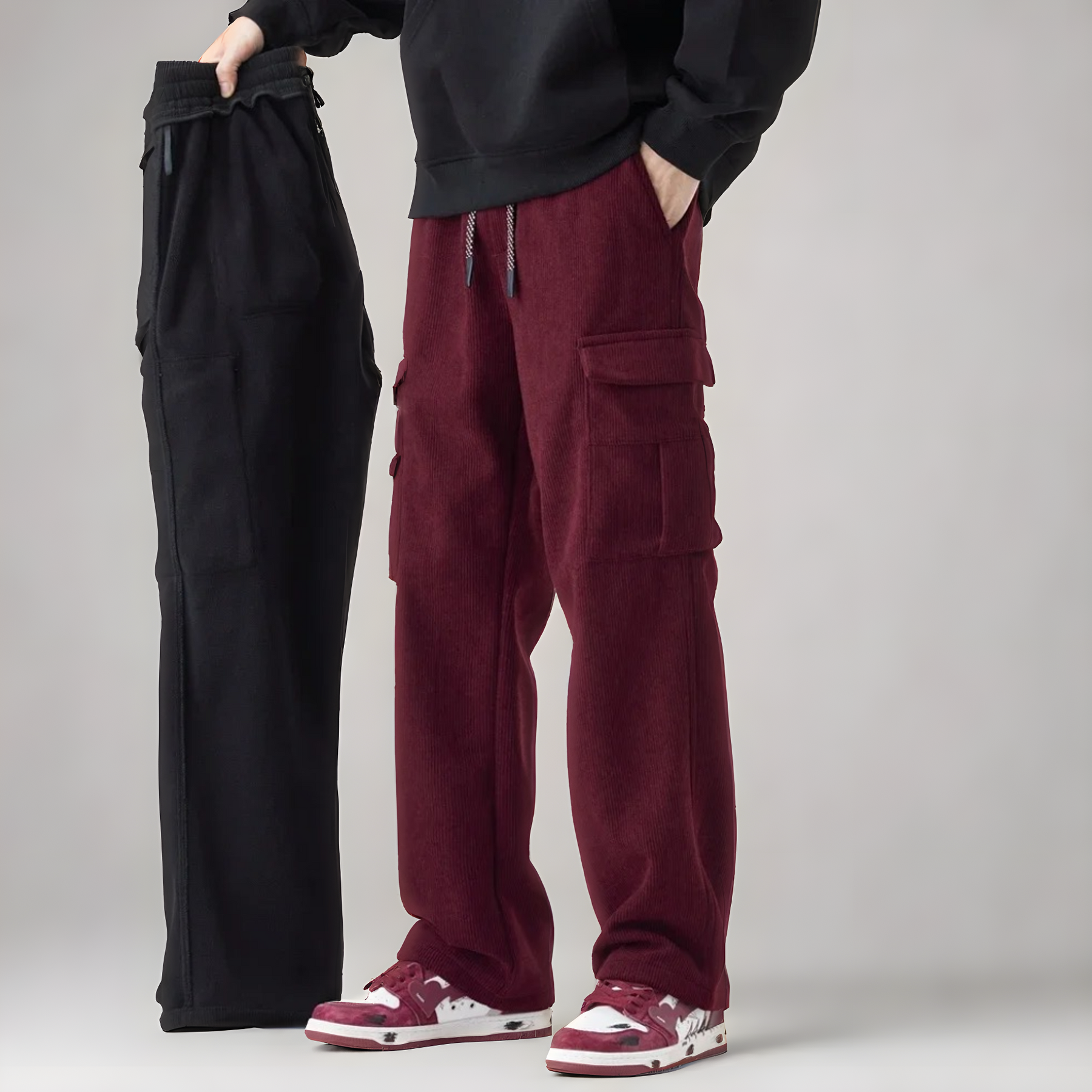 LAURENT MONACO | PANTALONS CARGO POUR HOMMES