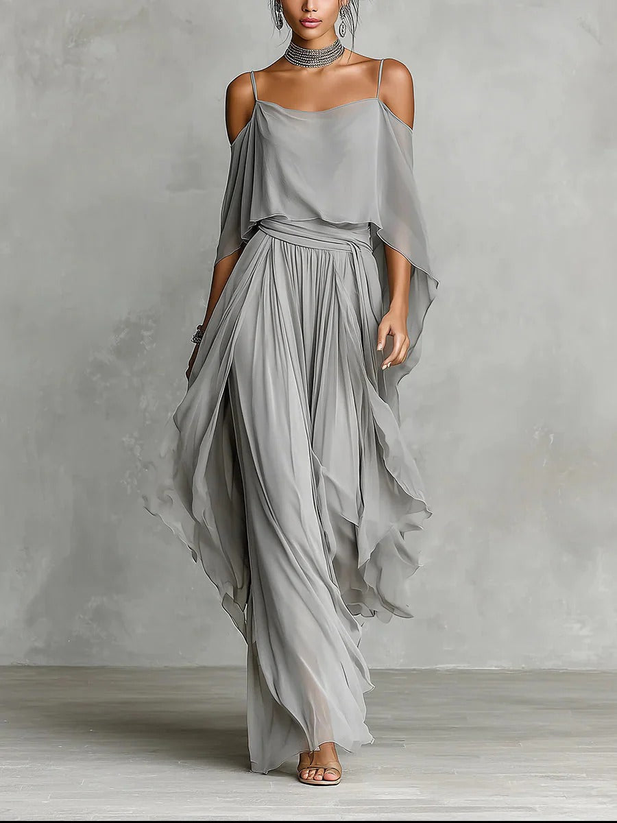 Isabela | Ensemble Fluide Gris