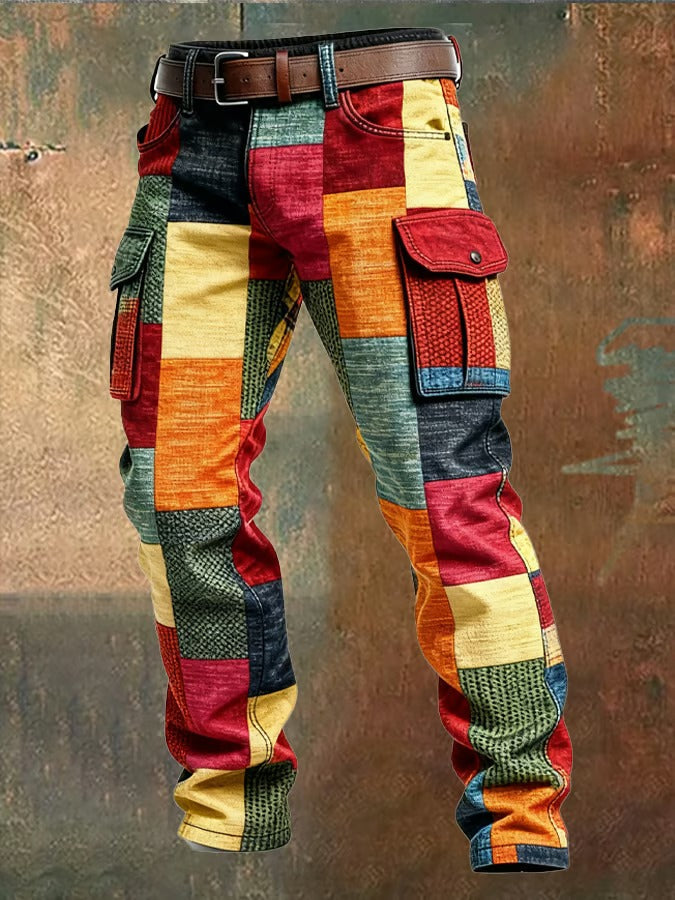 Mathéo | Pantalon Cargo Patchwork pour Homme