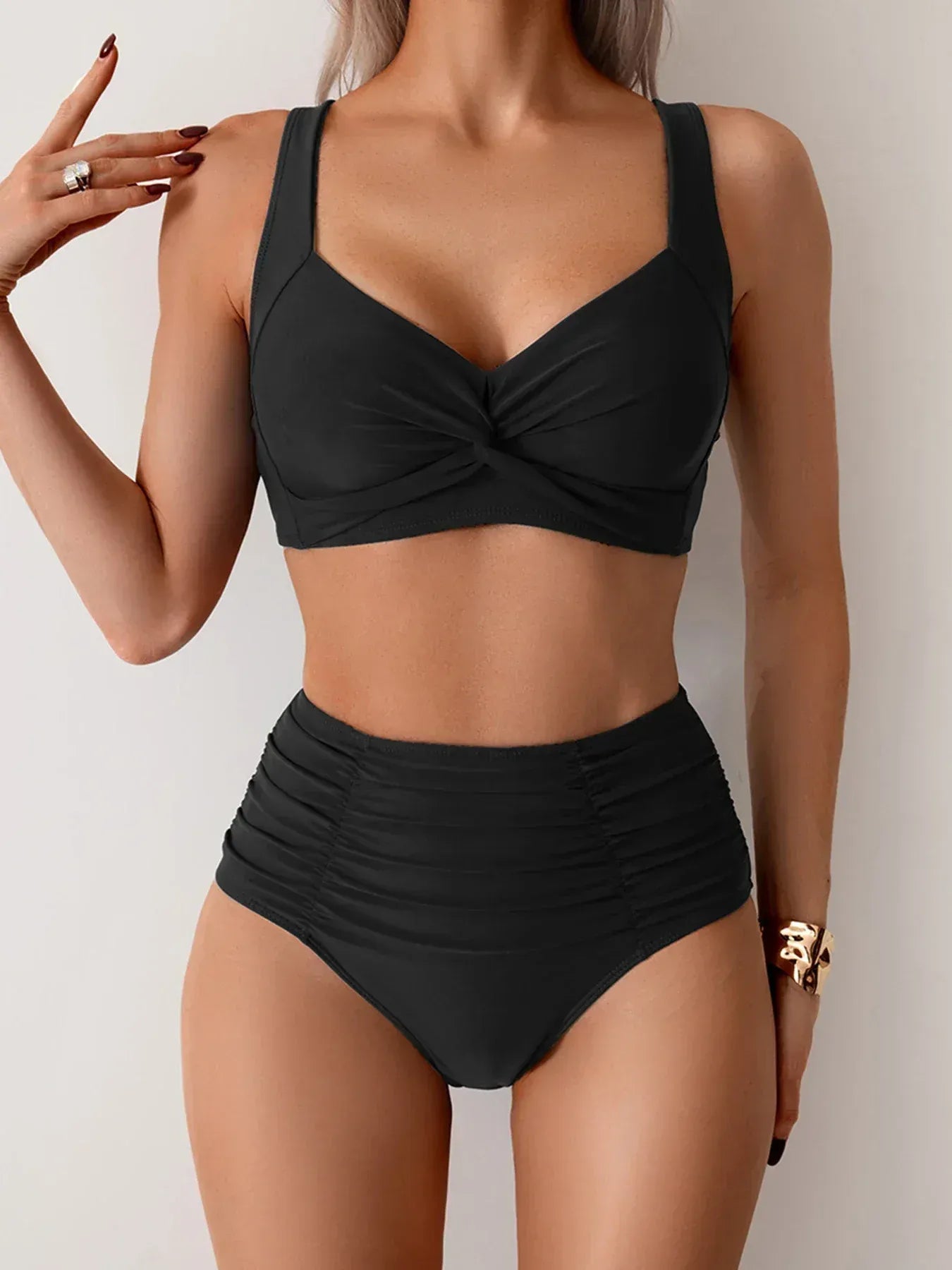 Élise | Bikini Taille Haute Sculptant