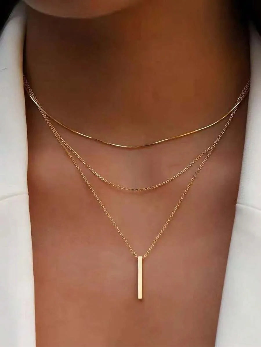 Minimalist Layered Necklace