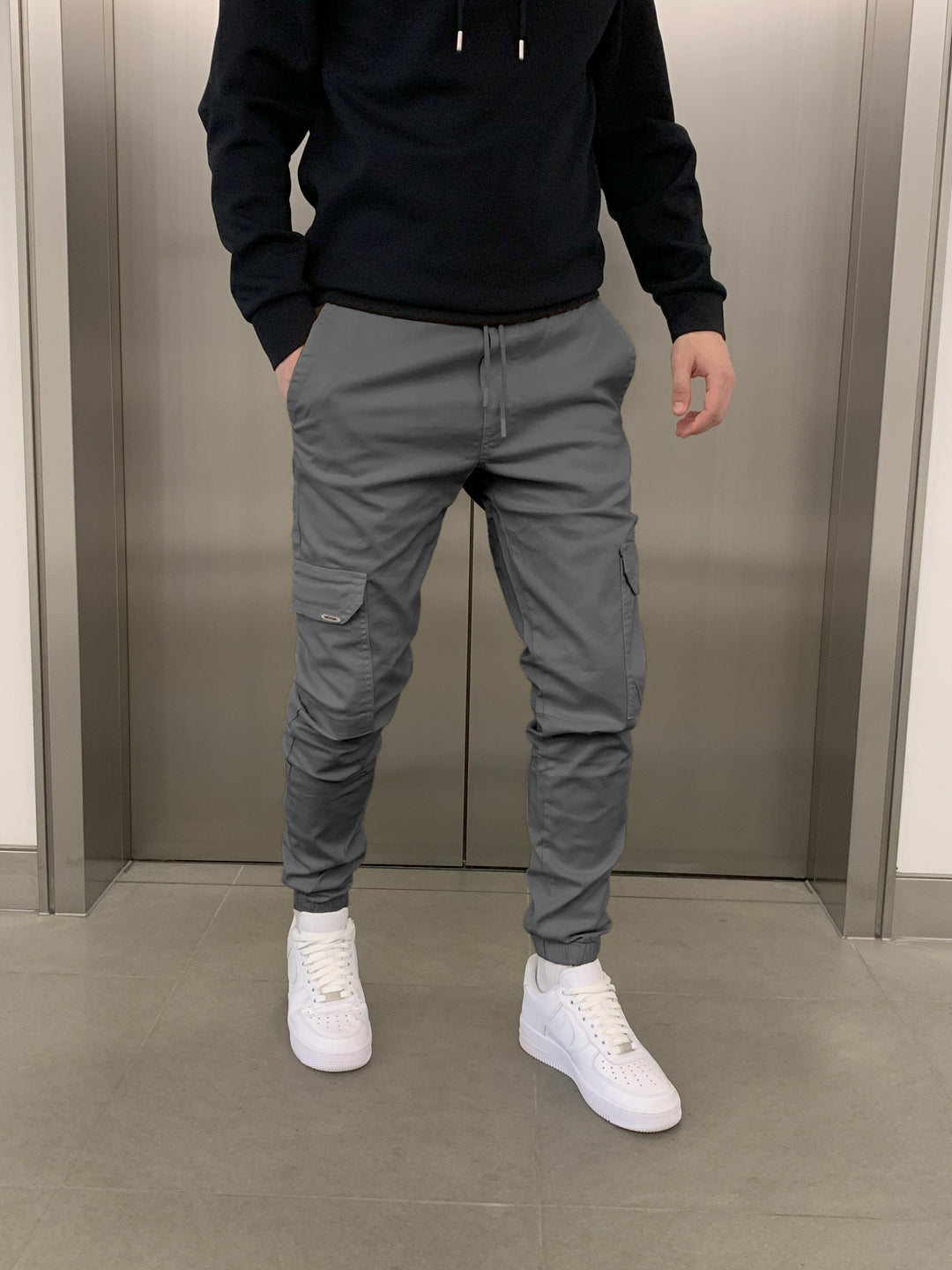 ÉLINÉA PARIS | PANTALON CARGO COUPE JOGGER