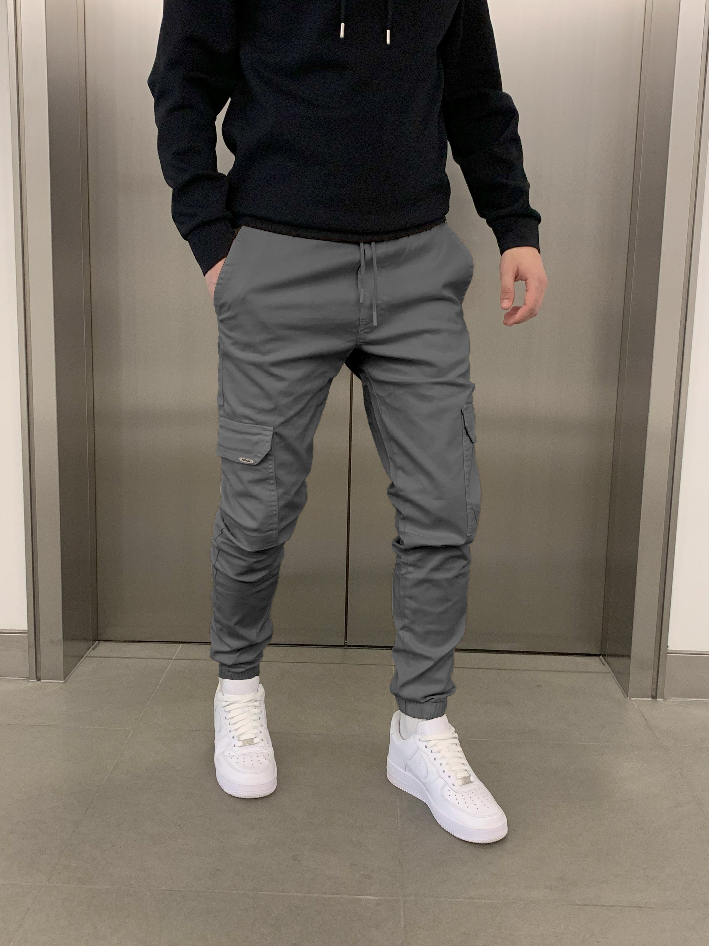 ÉLINÉA PARIS | PANTALON CARGO COUPE JOGGER