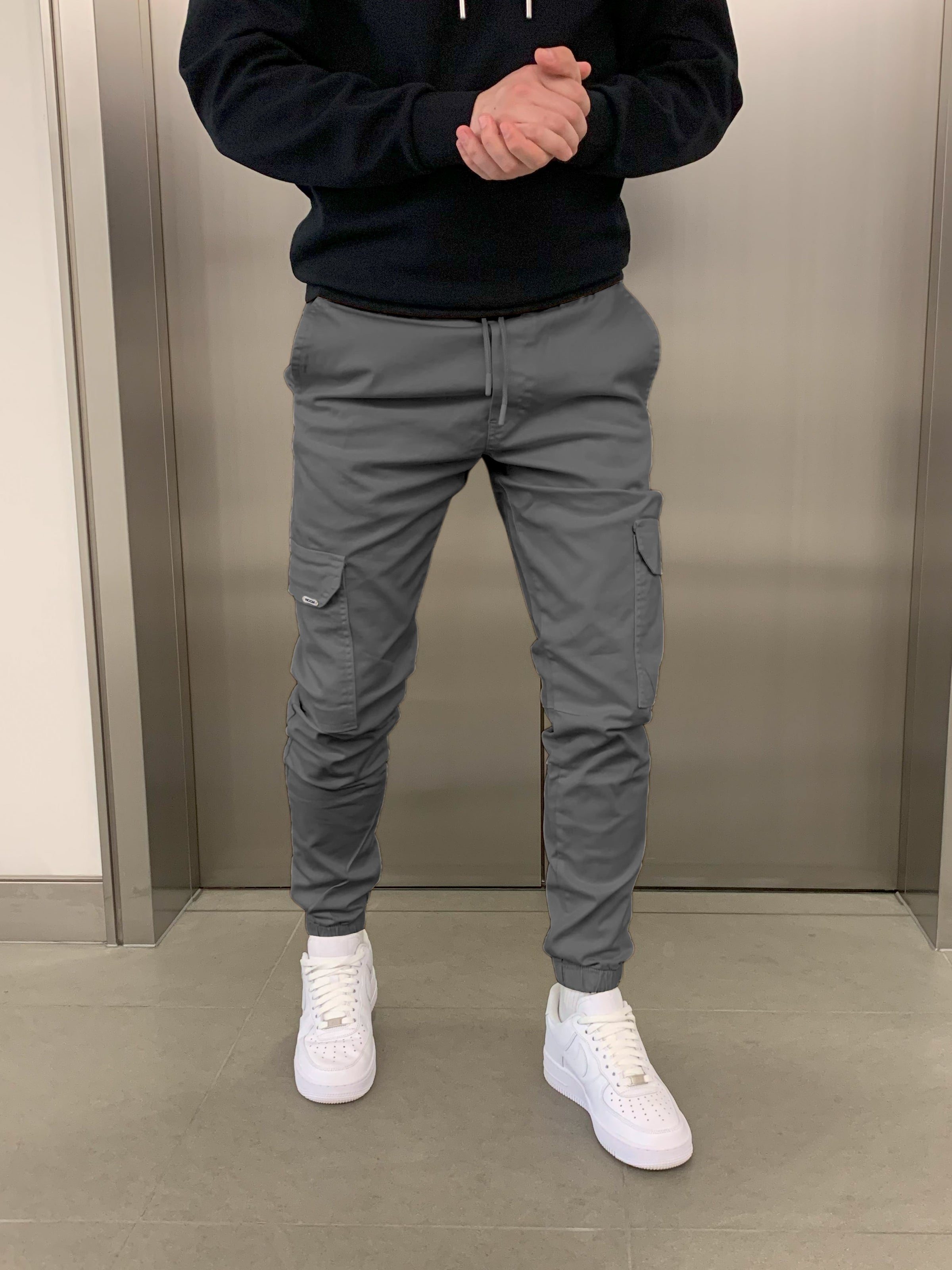 ÉLINÉA PARIS | PANTALON CARGO COUPE JOGGER