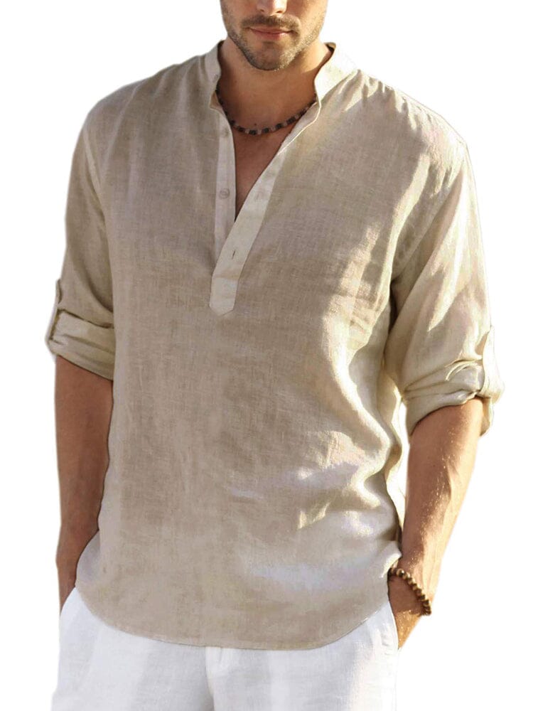 Bastien | Chemise en coton lin pour homme