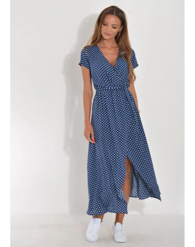Manon | Robe Élégante à Col V
