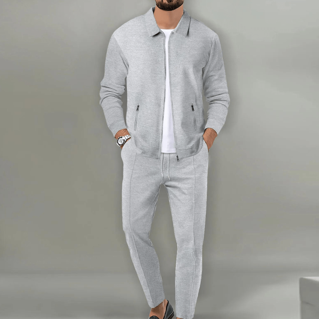 Maxime | Ensemble tricot gaufré classique pour homme