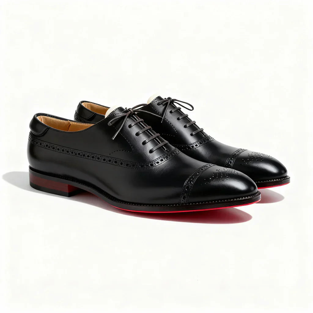 LAURENT MONACO | CHAUSSURES BROGUE EN CUIR POUR HOMME