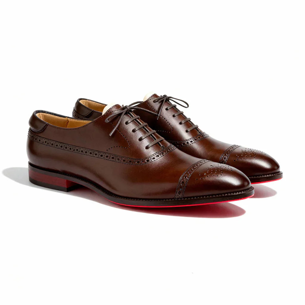 LAURENT MONACO | CHAUSSURES BROGUE EN CUIR POUR HOMME