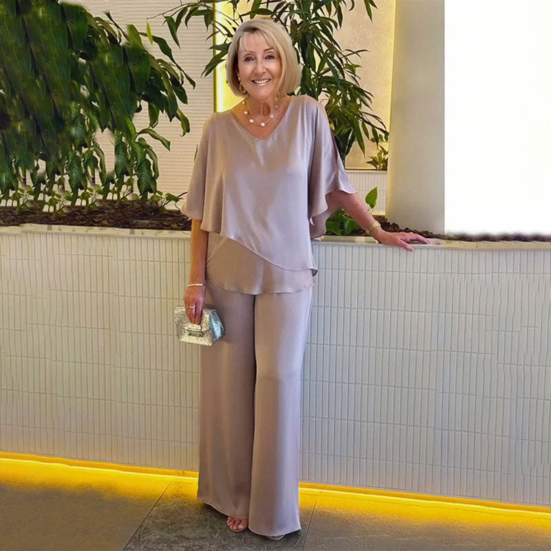 Sarina™ Élégant Ensemble Deux Pièces