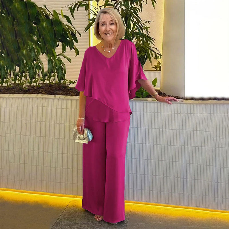 Sarina™ Élégant Ensemble Deux Pièces