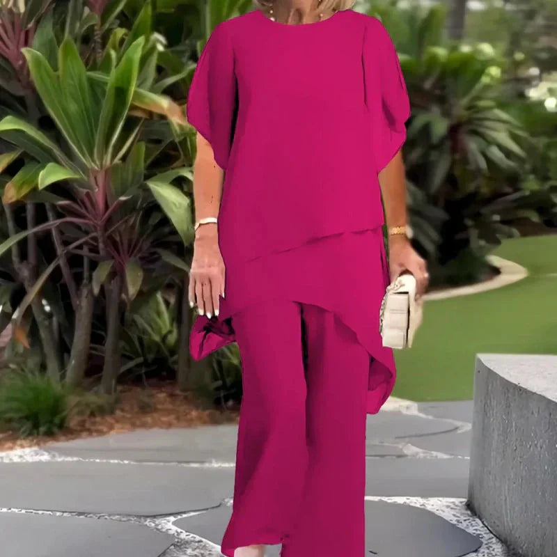Herlene™ Élégant Ensemble Deux Pièces