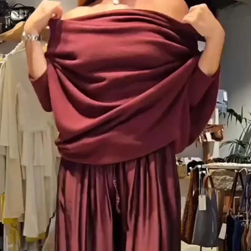 Georgina™ Off-Shoulder Elegant Ensemble