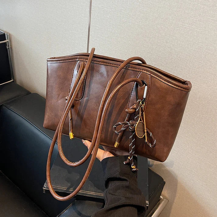 Renata - Sac à main vintage en simili cuir
