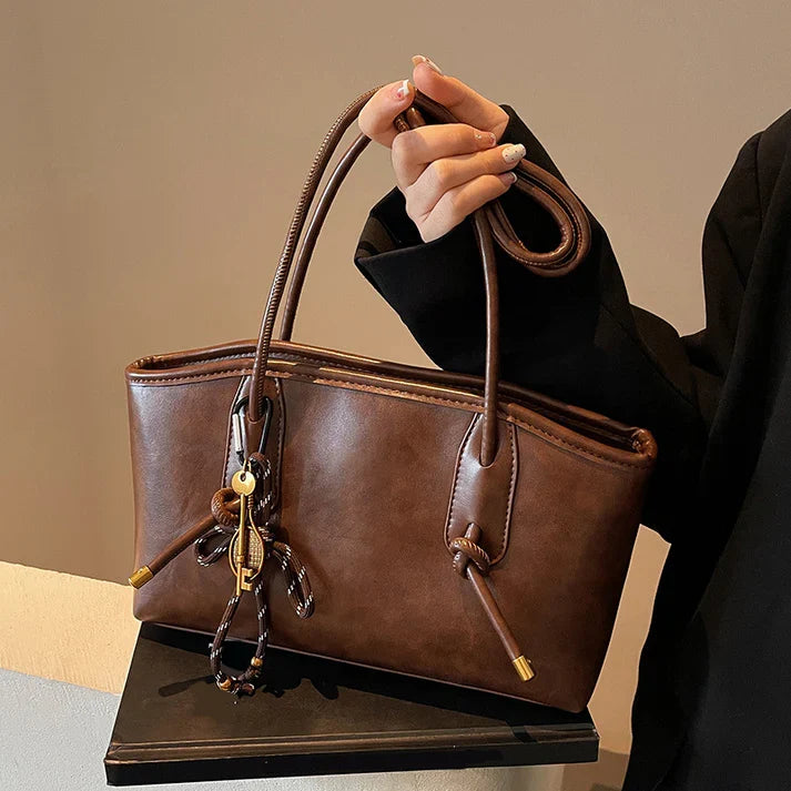 Renata - Sac à main vintage en simili cuir