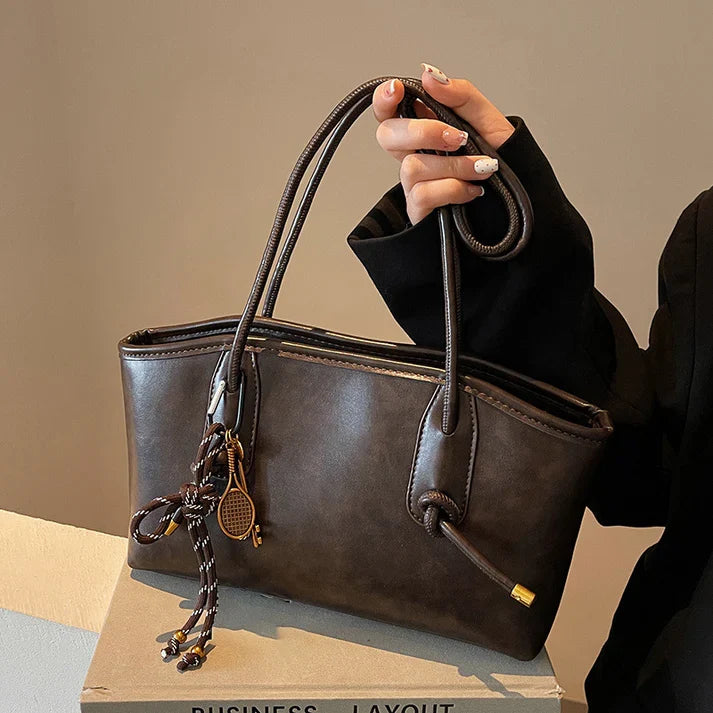 Renata - Sac à main vintage en simili cuir