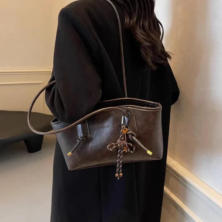 Renata - Sac à main vintage en simili cuir