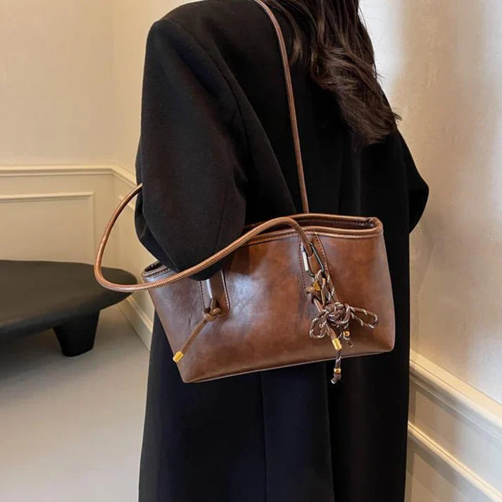 Renata - Sac à main vintage en simili cuir