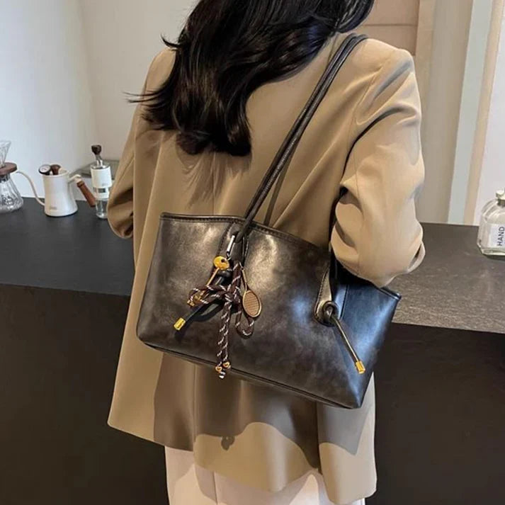 Renata - Sac à main vintage en simili cuir