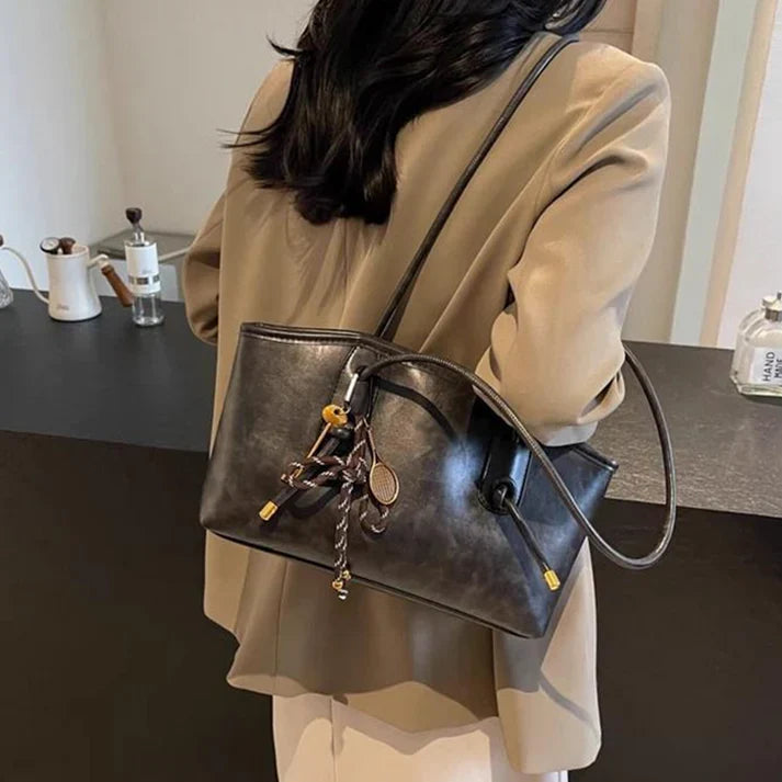 Renata - Sac à main vintage en simili cuir