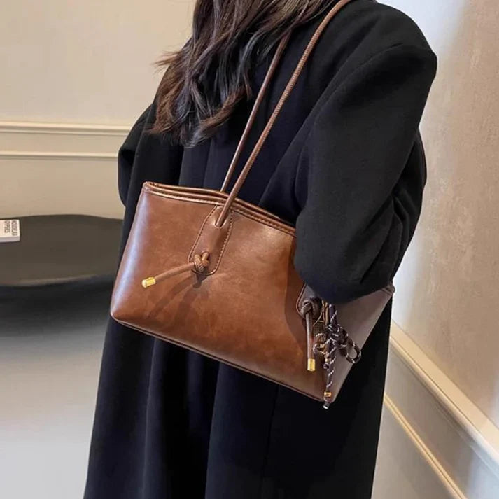 Renata - Sac à main vintage en simili cuir
