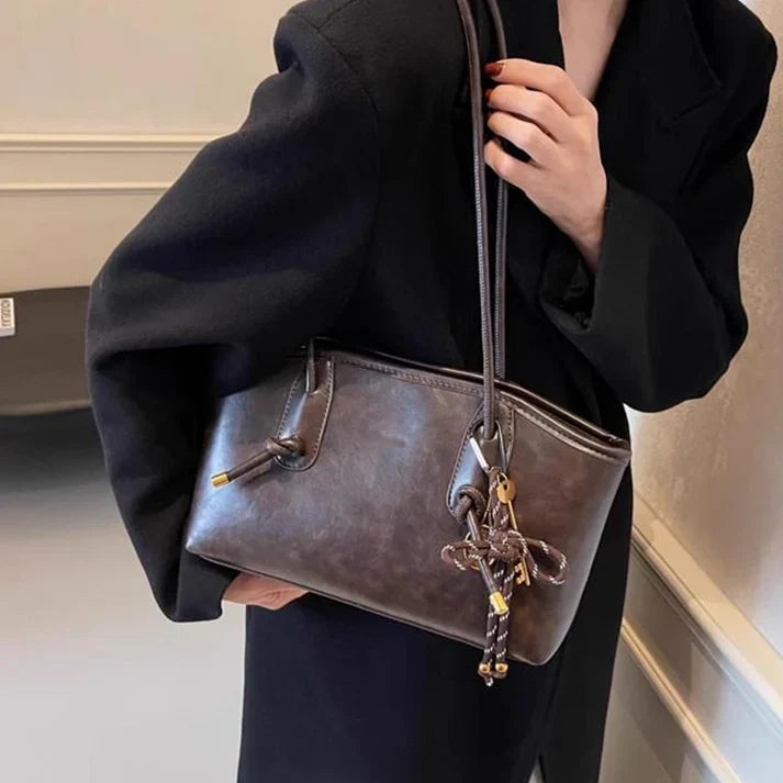 Renata - Sac à main vintage en simili cuir
