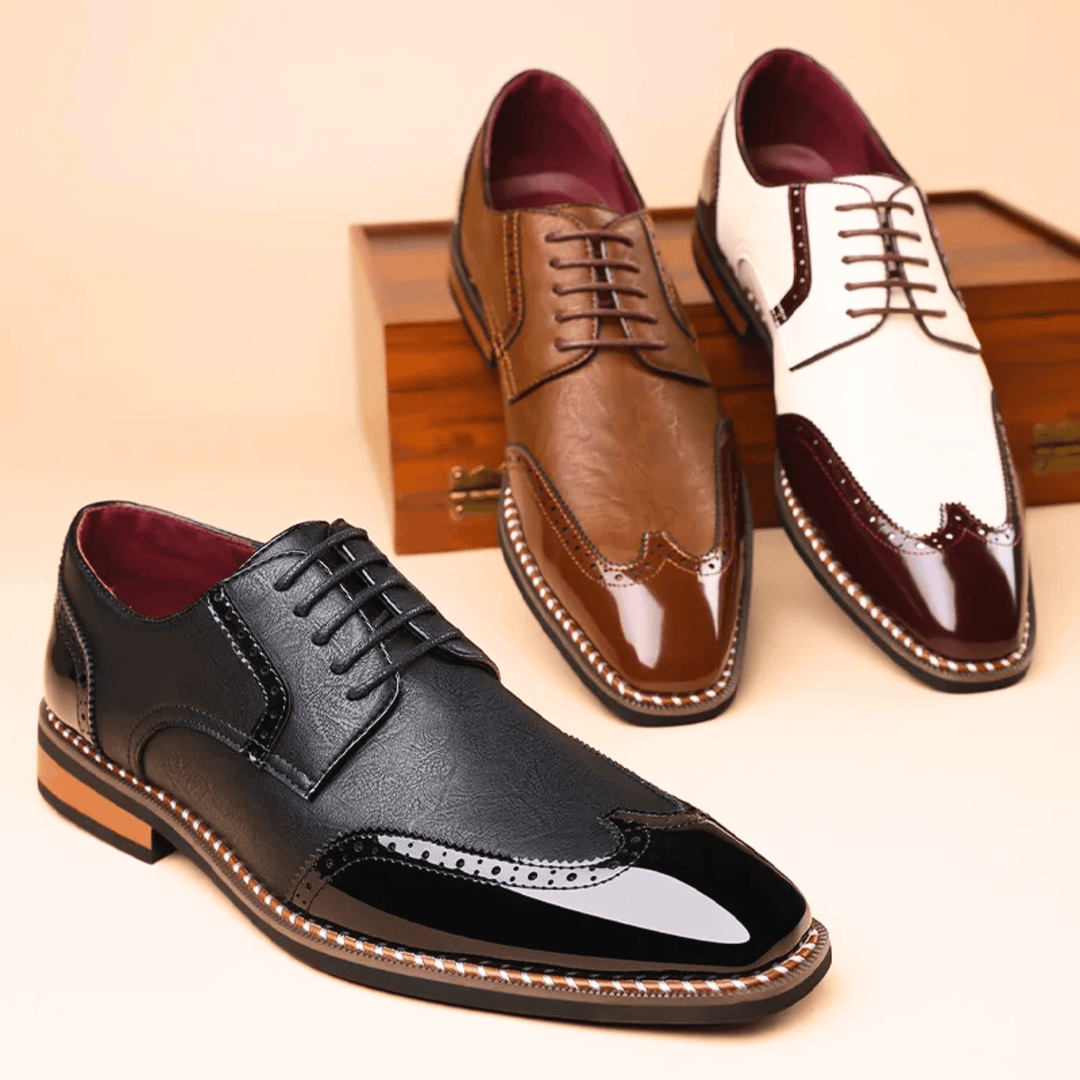 LAURENT MONACO | CHAUSSURES BICOLORE POUR HOMME