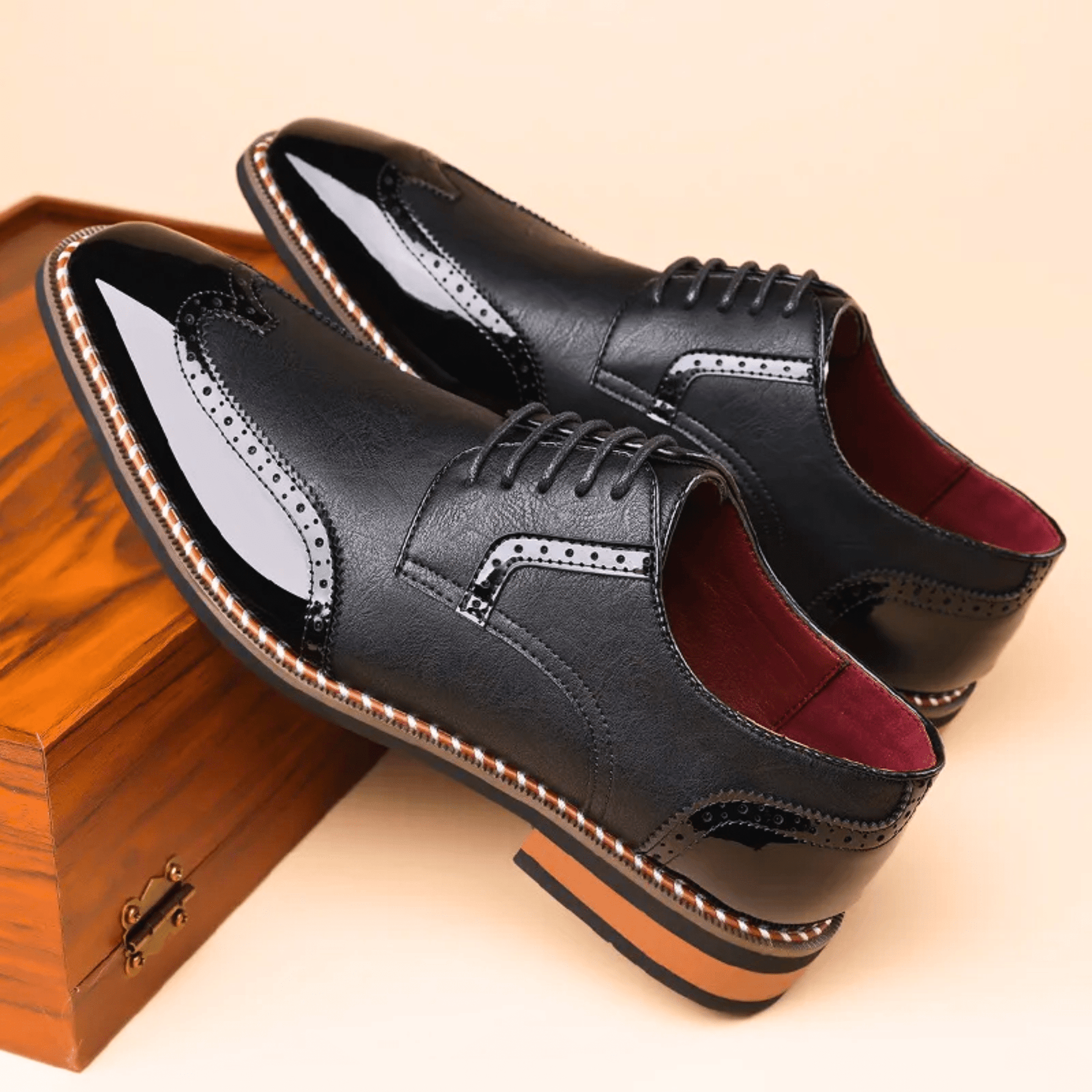 LAURENT MONACO | CHAUSSURES BICOLORE POUR HOMME