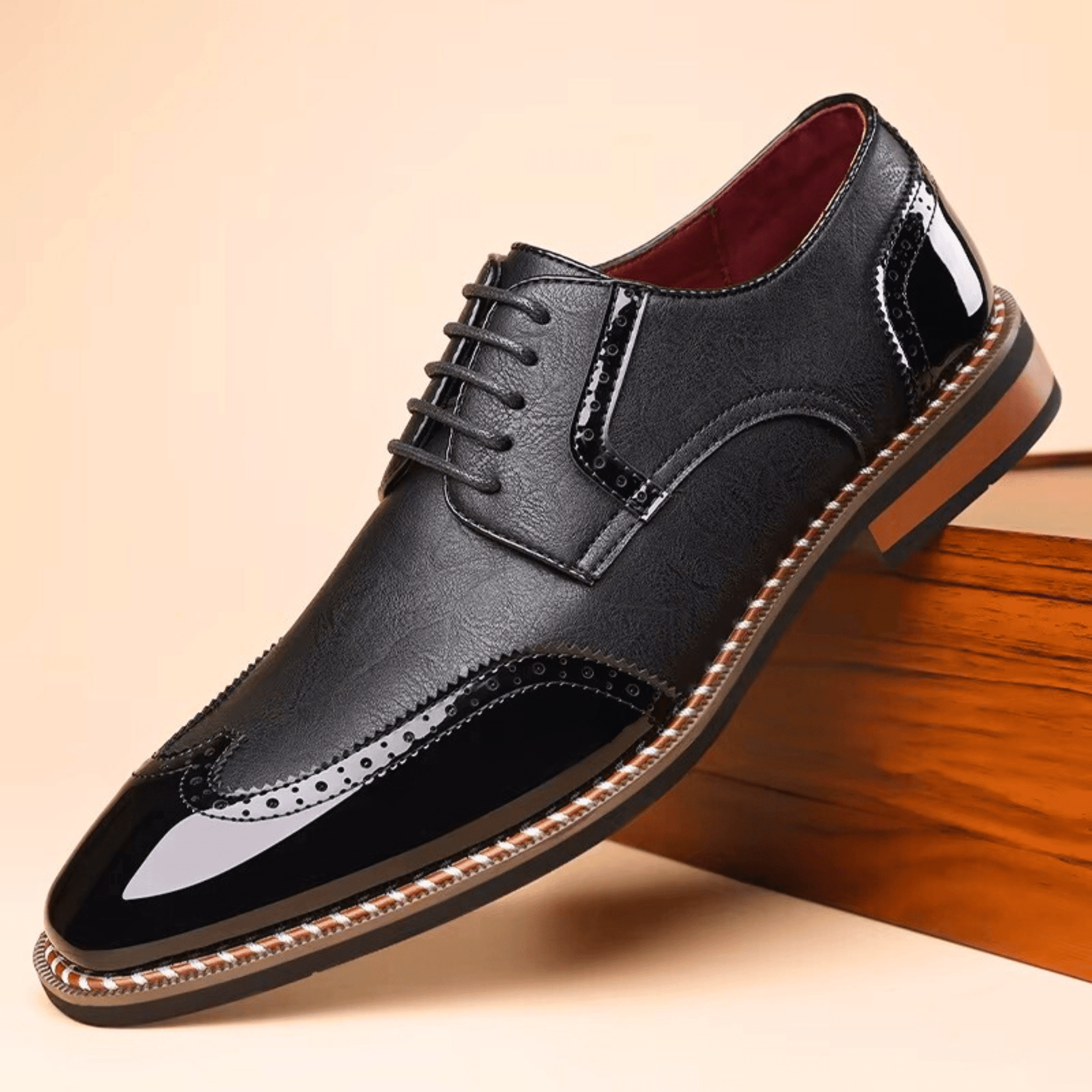 LAURENT MONACO | CHAUSSURES BICOLORE POUR HOMME