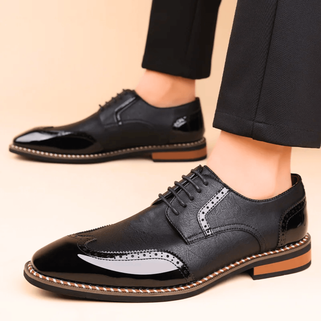 LAURENT MONACO | CHAUSSURES BICOLORE POUR HOMME
