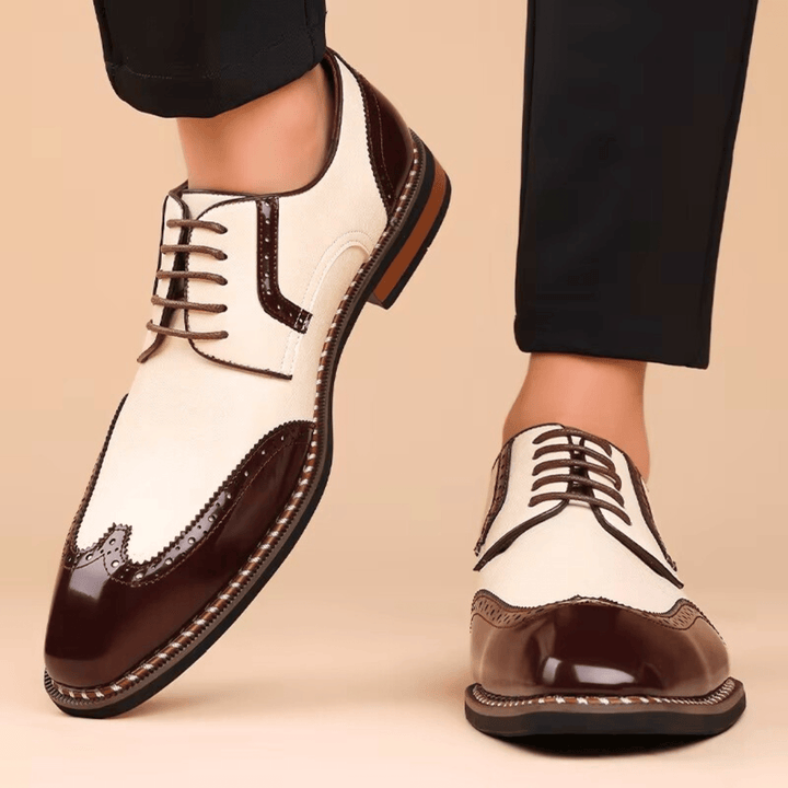 LAURENT MONACO | CHAUSSURES BICOLORE POUR HOMME