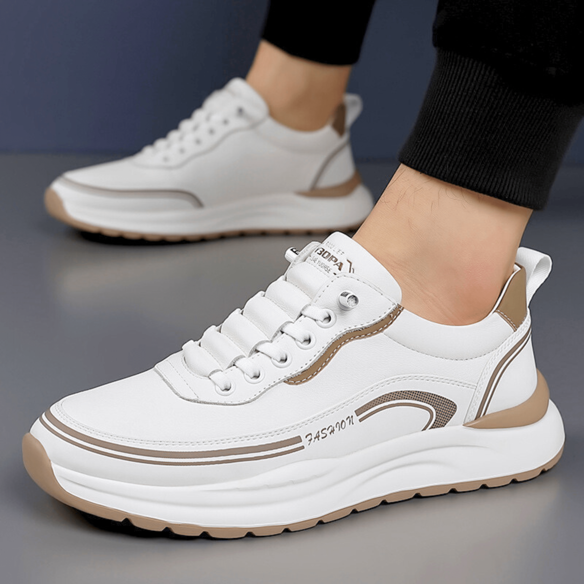 LAURENT MONACO | CHAUSSURES DE RUE AMORTISSÉES POUR HOMMES