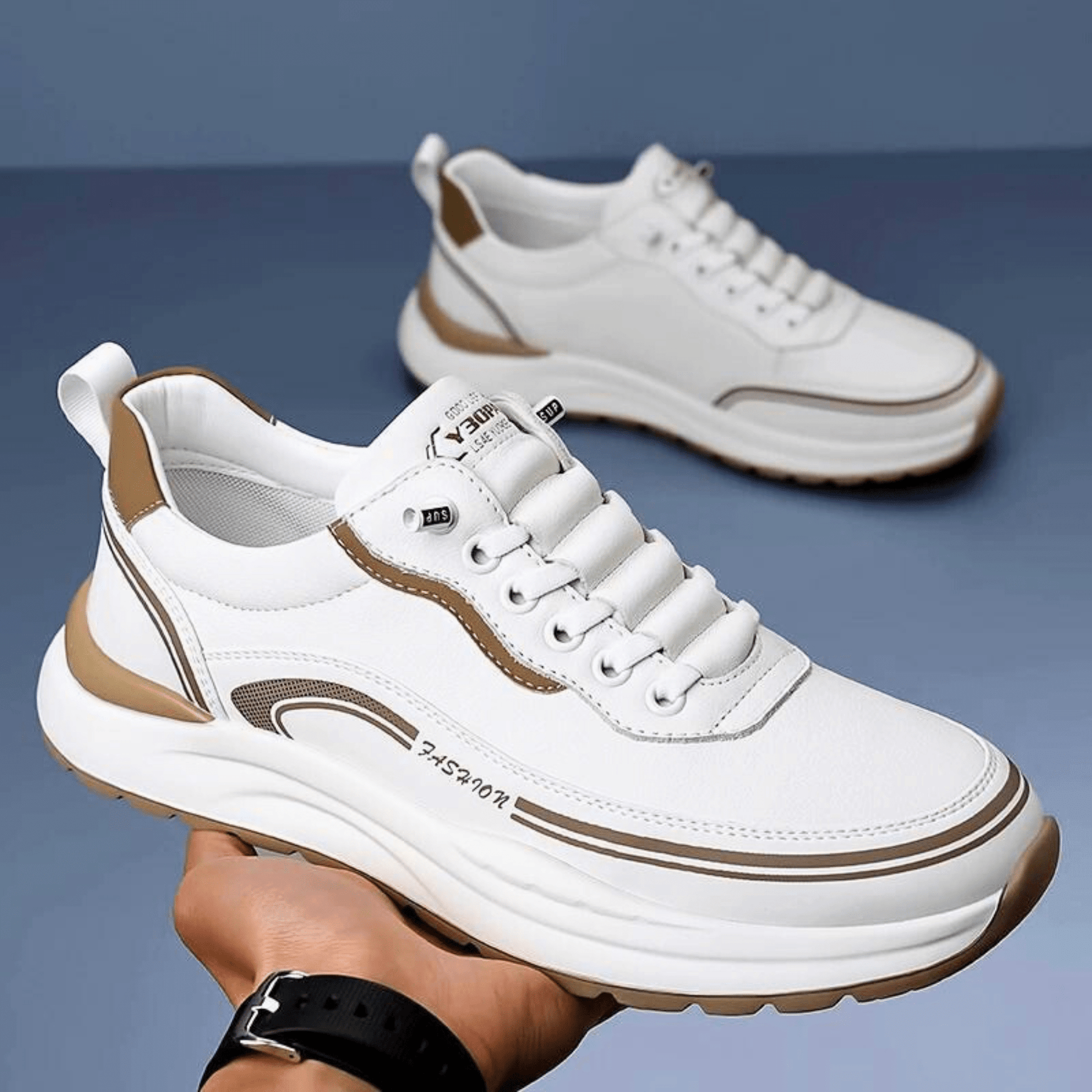 LAURENT MONACO | CHAUSSURES DE RUE AMORTISSÉES POUR HOMMES